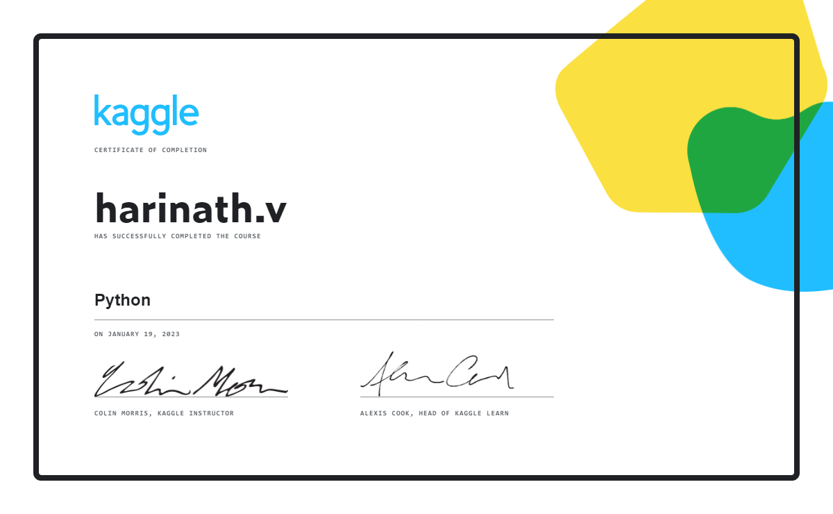 Certificate 2